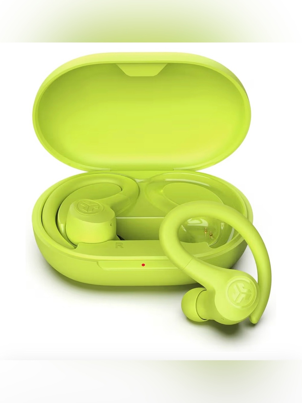 JLab Go Sport+ True Wireless Earbuds with Charging Case - Lime Green